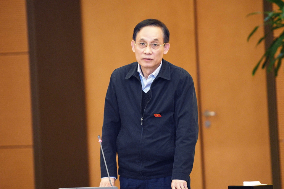 Trưởng Ban Đối ngoại Trung ương Lê Hoài Trung phát biểu. (Ảnh: Doãn Tấn/TTXVN)