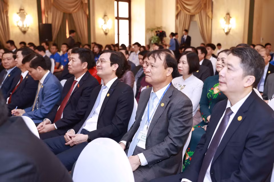 Đại biểu dự cuộc gặp. (Ảnh: Doãn Tấn/TTXVN)