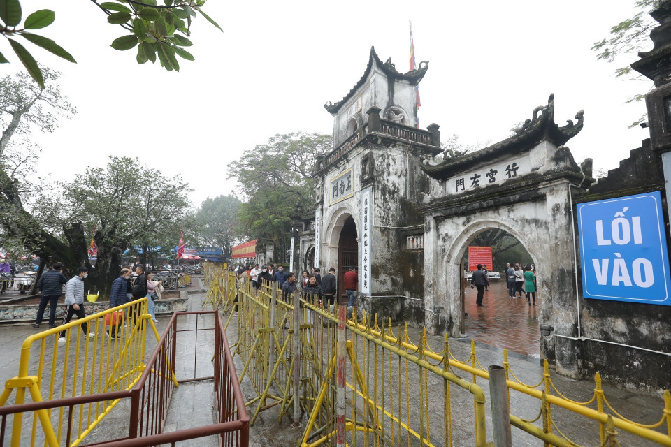 Ban tổ chức thiết lập 5 vòng an ninh với các phương án đảm bảo về an ninh trật tự, phòng chống cháy nổ... (Ảnh: Minh Quyết/TTXVN)