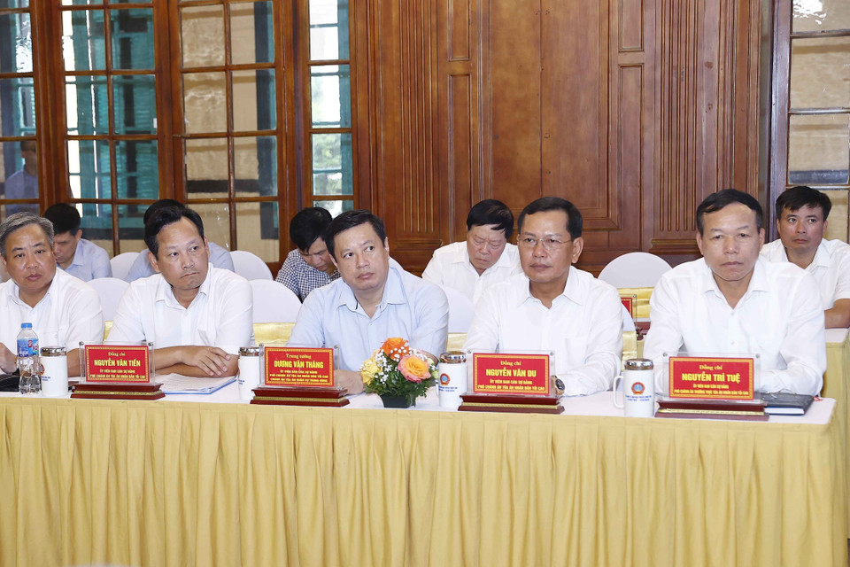 Đại biểu dự phiên họp. (Ảnh: Doãn Tấn/TTXVN)