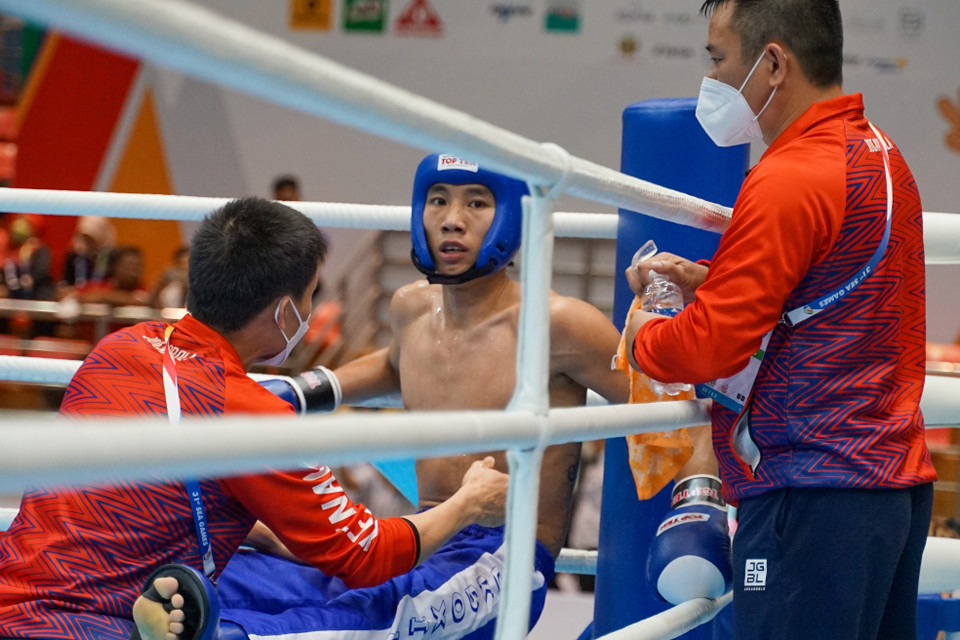 Vận động viên Nguyễn Xuân Phương (Việt Nam). (Ảnh: Khánh Hòa/TTXVN)