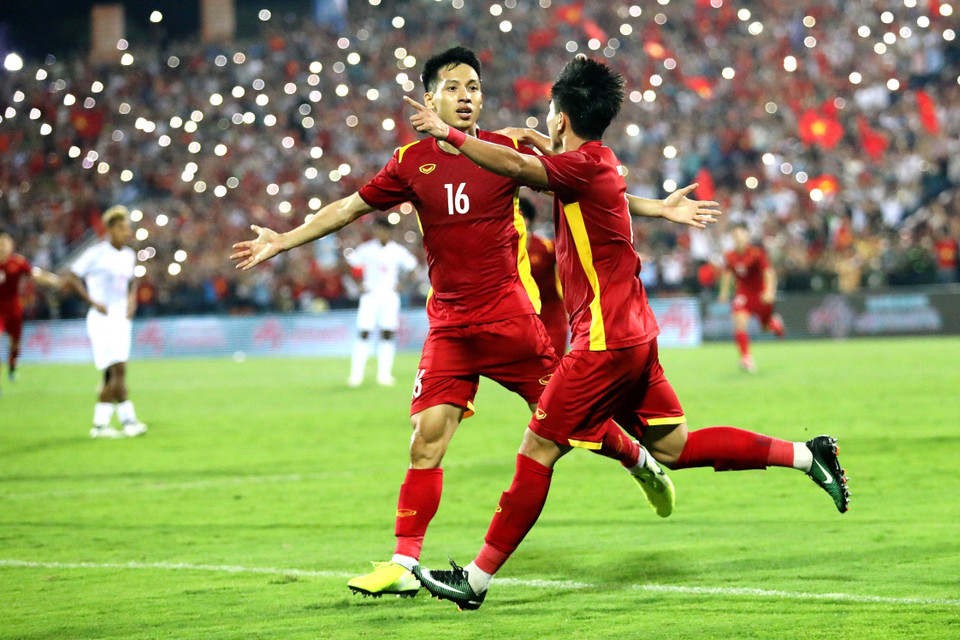  Những hình ảnh trong trận đấu. (Nguồn: TTXVN)