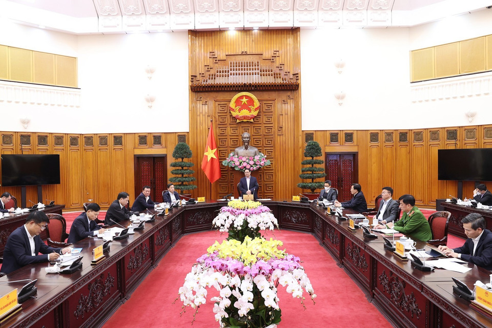 Quang cảnh cuộc họp. (Ảnh: Dương Giang/TTXVN)