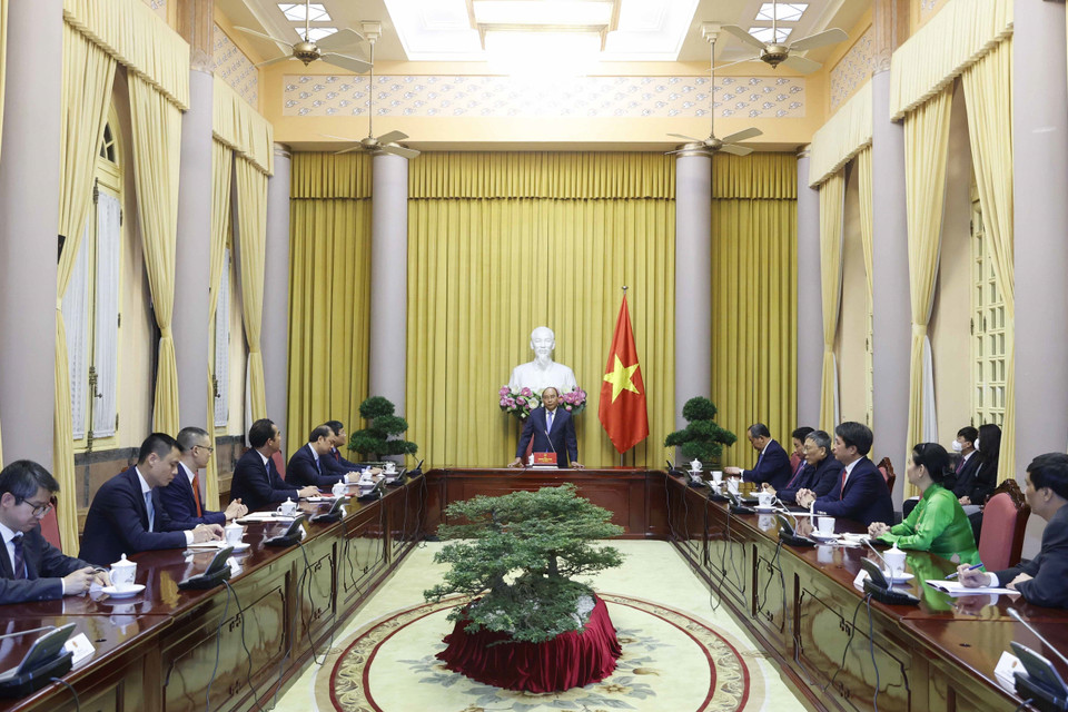 Quang cảnh buổi lễ. (Ảnh: Thống Nhất/TTXVN)