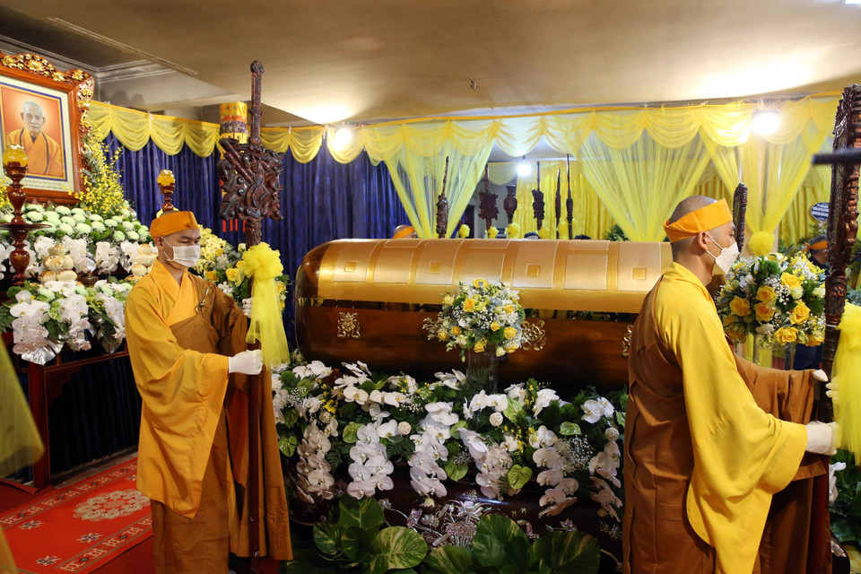 Quang cảnh Lễ viếng. (Ảnh: Phạm Kiên/TTXVN)