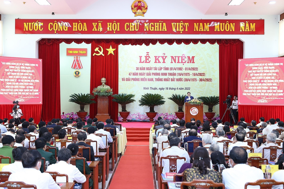 Quang cảnh buổi lễ kỷ niệm. (Ảnh: Dương Giang/TTXVN)