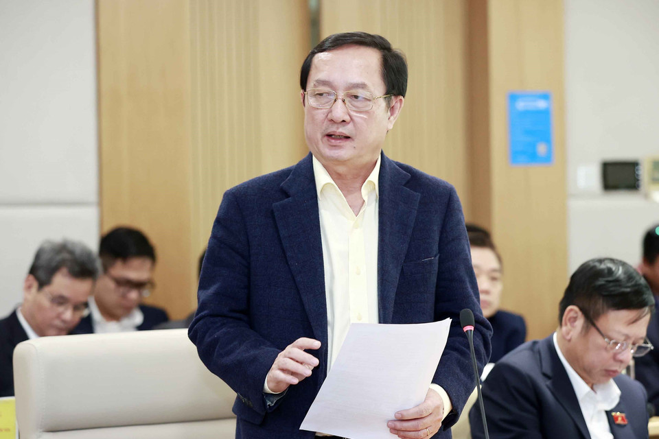 Bộ trưởng Bộ Khoa học và Công nghệ Huỳnh Thành Đạt phát biểu. (Ảnh: Doãn Tấn/TTXVN)