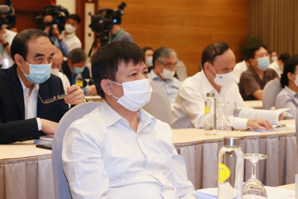 Phó Tổng Giám đốc Đinh Đăng Quang, đại điện Thông tấn xã Việt Nam, tham dự hội nghị. (Ảnh: Phương Hoa/TTXVN)