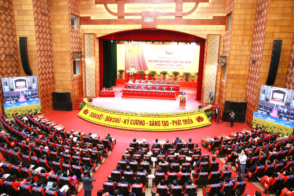 Quang cảnh khai mạc đại hội. (Ảnh: Phương Hoa/TTXVN)