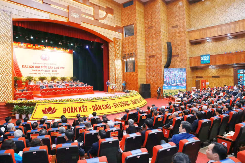 Quang cảnh khai mạc đại hội. (Ảnh: Phương Hoa/TTXVN)