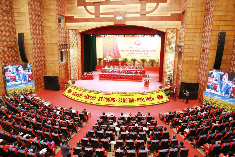 Quang cảnh khai mạc đại hội. (Ảnh: Phương Hoa/TTXVN)