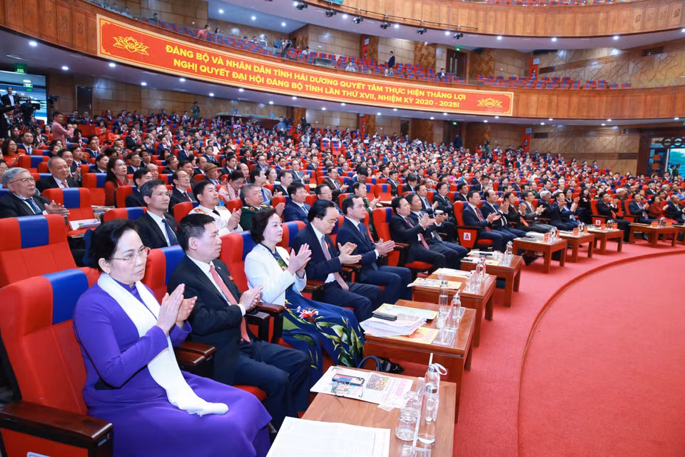 Đại biểu tham dự khai mạc Đại hội. (Ảnh: Phương Hoa/TTXVN)