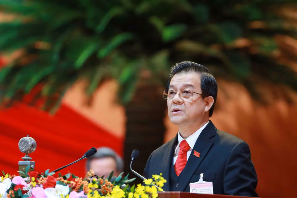 Đồng chí Lê Hồng Quang, Ủy viên Trung ương Đảng, Phó Chánh án Thường trực Toà án nhân Tối cao tại Đại hội. (Nguồn: TTXVN)