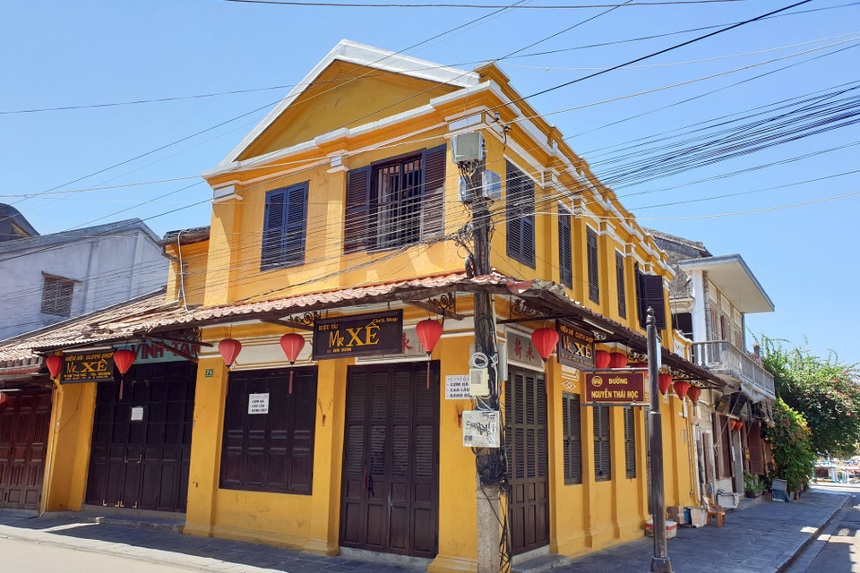 Thành phố Hội An đã tạm dừng tất cả các hoạt động du lịch, không tổ chức bán vé tham quan các điểm du lịch nổi tiếng trên địa bàn thành phố. (Ảnh: Trịnh Bang Nhiệm/TTXVN)