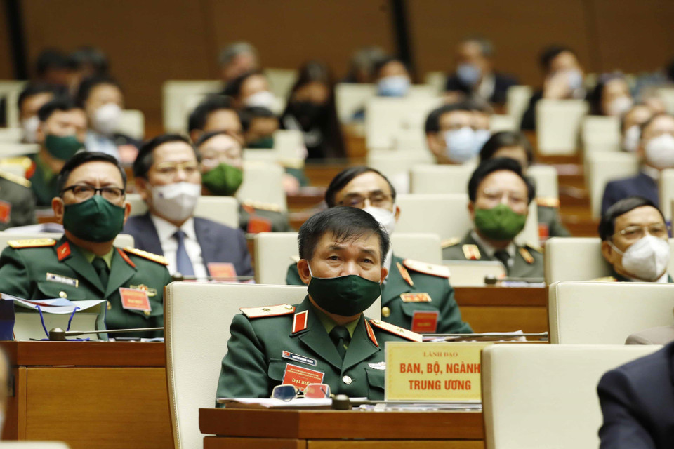 Tham dự hội nghị có khoảng 600 đại biểu là lãnh đạo Đảng, Nhà nước, các nhà quản lý văn hóa, trí thức, văn nghệ sỹ tiêu biểu. (Ảnh: Phương Hoa/TTXVN)