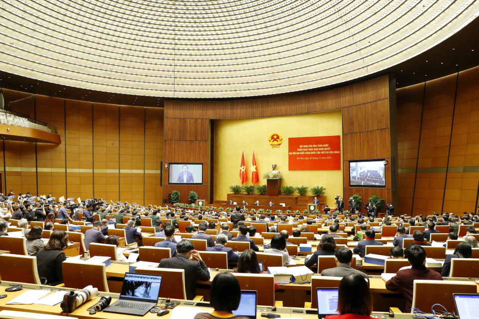 Quang cảnh hội nghị. (Ảnh: Phương Hoa/TTXVN)