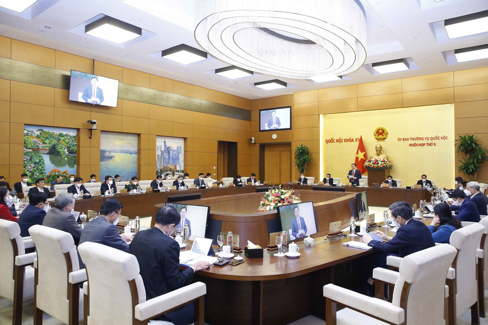 Quang cảnh phiên khai mạc. (Ảnh: Doãn Tấn/TTXVN)