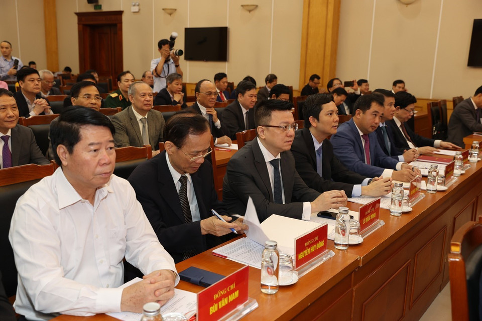 Các đại biểu dự hội nghị. (Ảnh: Văn Điệp/TTXVN)