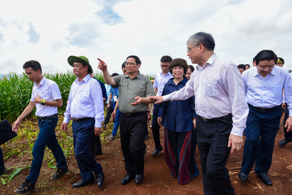 Thủ tướng đề nghị Tập đoàn TH, bà con nông dân, các nhà khoa học và cơ quan quản lý Nhà nước tiếp tục phát triển mô hình kinh tế này dựa trên các quan hệ kết hợp: trồng trọt kết hợp chăn nuôi; tích tụ ruộng đất, tạo cánh đồng mẫu lớn; kết hợp doanh nghiệp với người nông dân, nhà khoa học, nhà quản lý. 