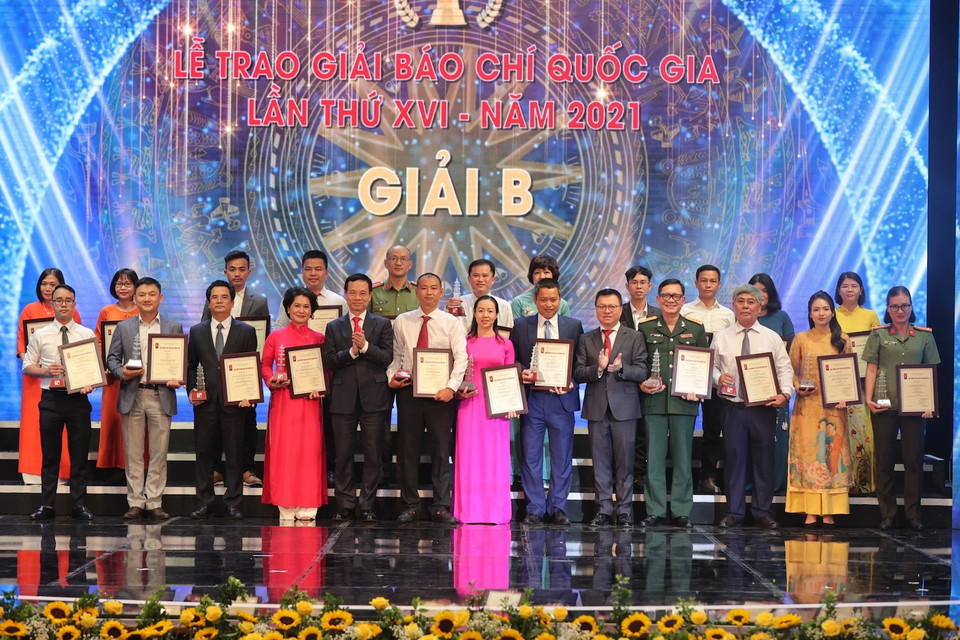 Đây những tác phẩm nổi trội nhất, có nội dung tư tưởng tốt, có tính phát hiện và tính chiến đấu cao, có sáng tạo trong cách thể hiện, nhất là sử dụng được những công nghệ làm báo tiên tiến. (Ảnh: Hoài Nam/Vietnam+)