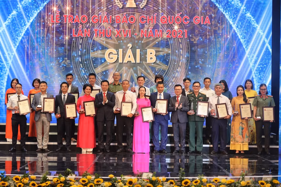 Đây những tác phẩm nổi trội nhất, có nội dung tư tưởng tốt, có tính phát hiện và tính chiến đấu cao, có sáng tạo trong cách thể hiện, nhất là sử dụng được những công nghệ làm báo tiên tiến. (Ảnh: Hoài Nam/Vietnam+)