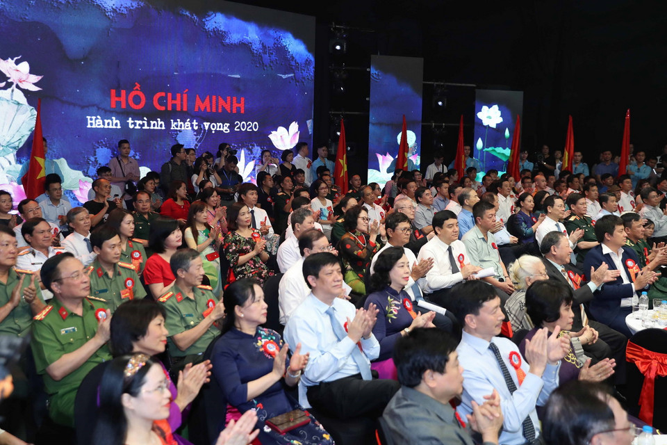 Các đại biểu tại Chương trình. (Ảnh: Thống Nhất/TTXVN)