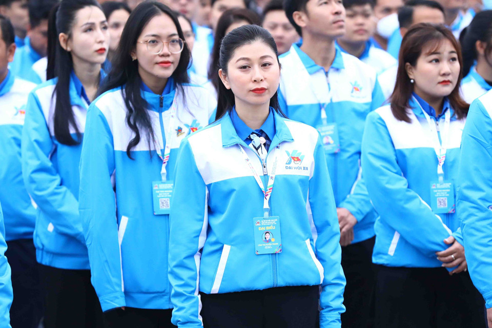 Các đại biểu tham dự buổi lễ. (Ảnh: Minh Đức/TTXVN)