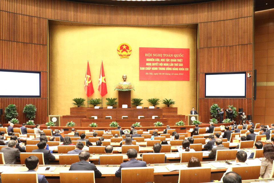 Quang cảnh hội nghị. (Ảnh: Phương Hoa/TTXVN)