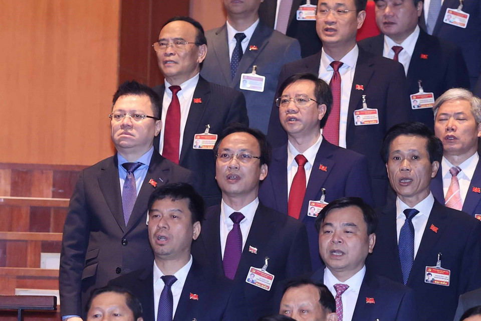 Đại biểu dự phiên khai mạc Đại hội. (Ảnh: TTXVN)