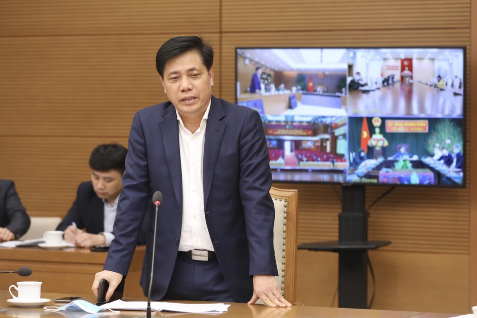 Thứ trưởng Bộ Giao thông Vận tải Nguyễn Ngọc Đông. (Ảnh: Minh Quyết/TTXVN)