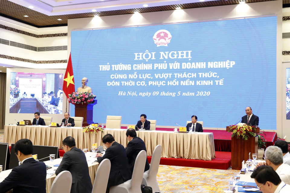 Thủ tướng Nguyễn Xuân Phúc phát biểu. (Ảnh: Thống Nhất/TTXVN)