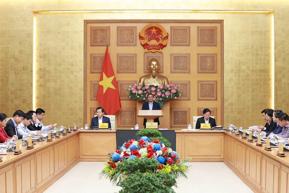 Quang cảnh cuộc họp. (Ảnh: Dương Giang/TTXVN)