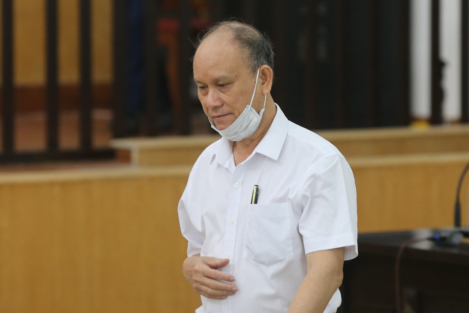  Bị cáo Trần Văn Minh, cựu Chủ tịch UBND thành phố Đà Nẵng. (Ảnh: Doãn Tấn/TTXVN)