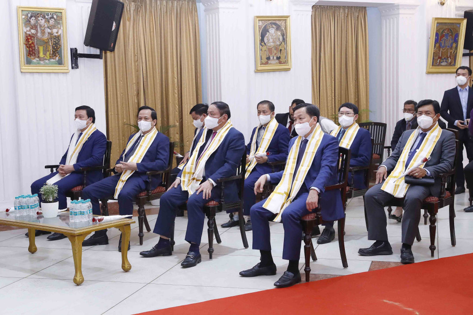 Đại biểu dự cuộc gặp. (Ảnh: Doãn Tấn/TTXVN)