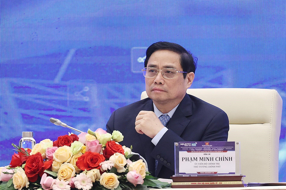 Các phiên hội thảo chuyên đề đã thu hút gần 8.000 đại biểu tham dự theo hình thức trực tiếp kết hợp trực tuyến. (Ảnh: Dương Giang/TTXVN)