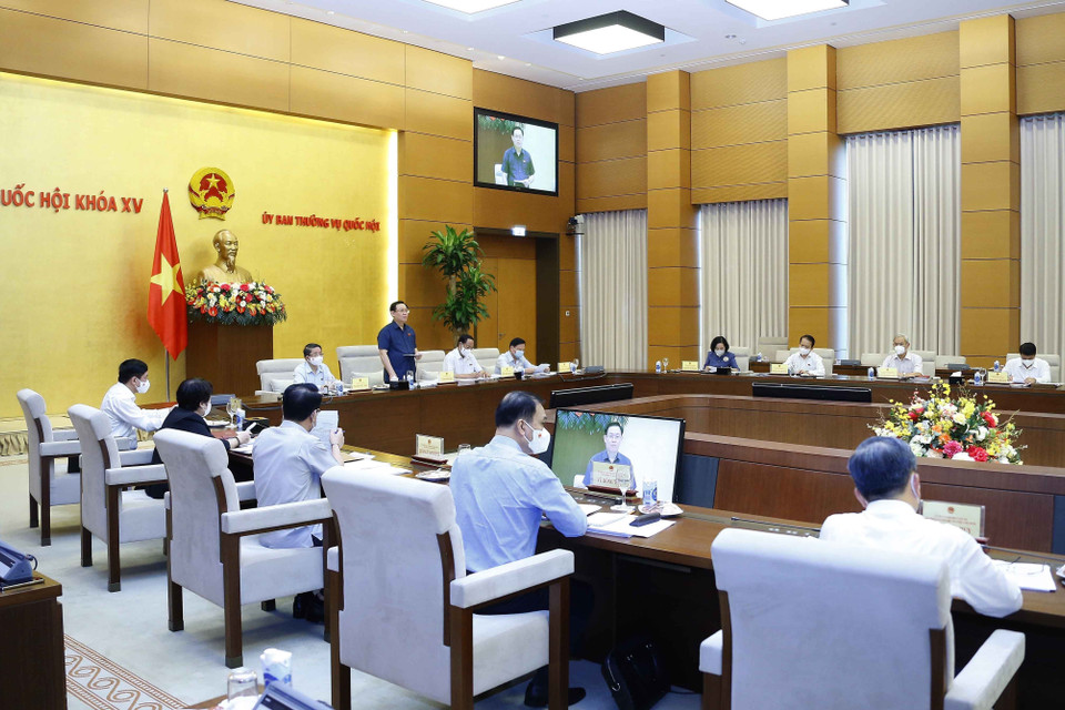 Quang cảnh cuộc họp. (Ảnh: Doãn Tấn/TTXVN)