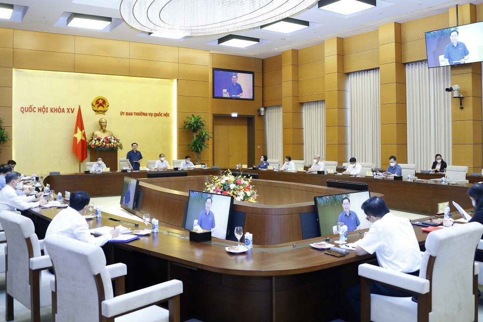 Quang cảnh cuộc họp. (Ảnh: Doãn Tấn/TTXVN)