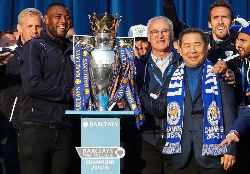 Ông Vichai là người đứng sau câu chuyện cổ tích, khi Leicester giành chức vô địch Premier League dù nhập cuộc với tỷ lệ cược cho chức vô địch là 5000 ăn 1.