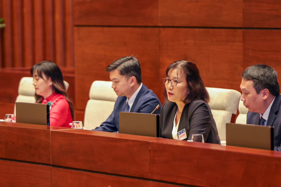 Tọa đàm 'Tăng cường năng lực số cho thanh niên' do Trung ương Đoàn Thanh niên Cộng sản Hồ Chí Minh chủ trì. (Ảnh: Minh Sơn/Vietnam+)