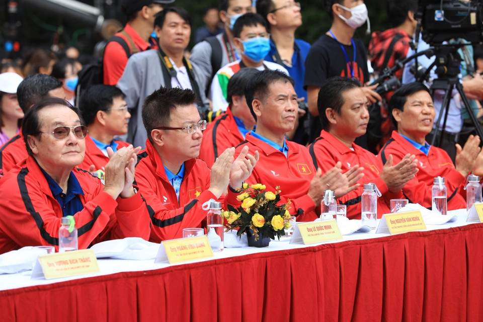 Các đại biểu tại chương trình. (Ảnh: Thành Đạt/TTXVN)