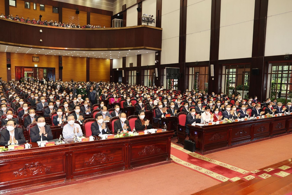 Các đại biểu dự Hội nghị. (Ảnh: Trí Dũng/TTXVN)