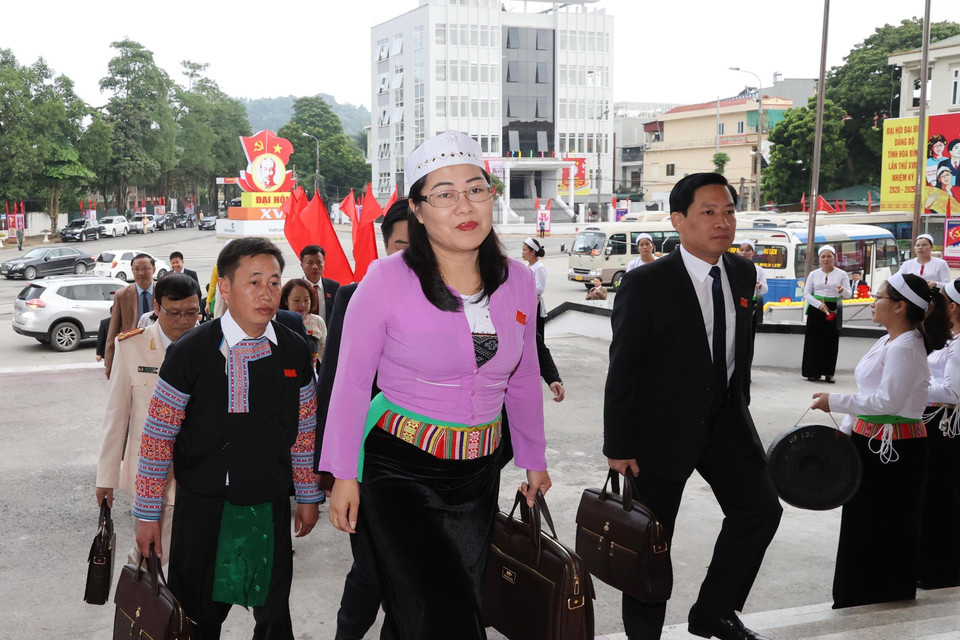 Các đại biểu đến dự Đại hội. (Ảnh: Trọng Đức/TTXVN)