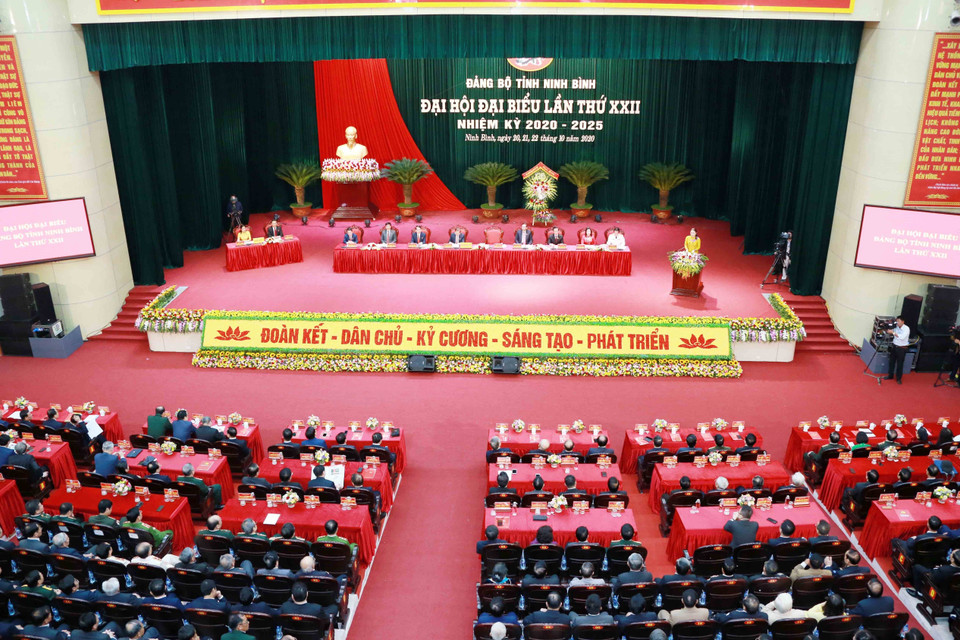 Quang cảnh khai mạc Đại hội. (Ảnh: Phương Hoa/TTXVN)