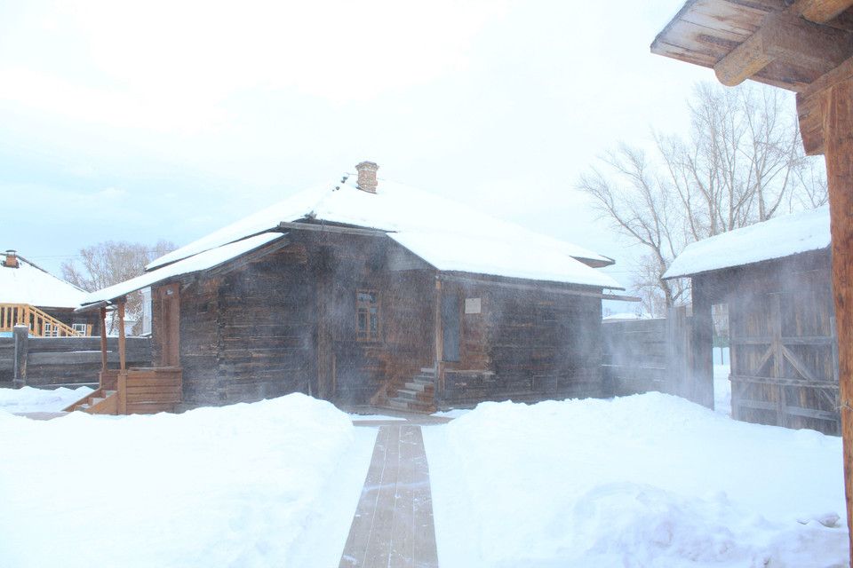Lenin và gia đình đã sống trong căn nhà này phần lớn thời gian bị đày đến làng Shushenskoye. (Ảnh: Trần Hiếu/TTXVN)