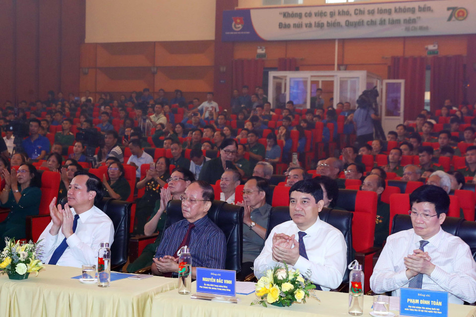 Các đại biểu tham dự Lễ kỷ niệm. (Ảnh: Thống Nhất/TTXVN)