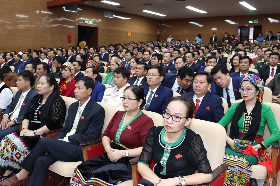 Các đại biểu tham dự đại hội. (Ảnh: Thống Nhất/TTXVN)