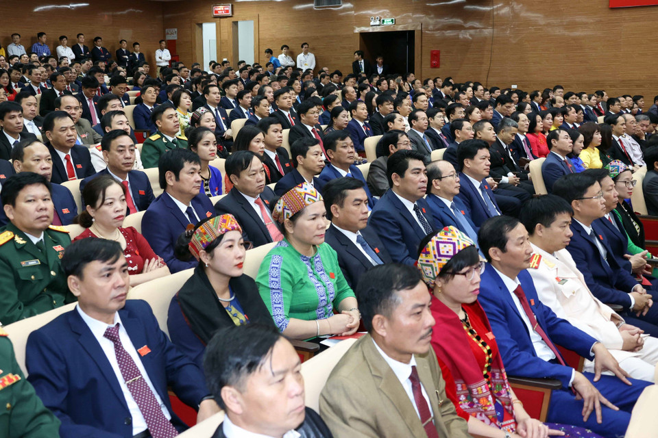 Các đại biểu tham dự đại hội. (Ảnh: Thống Nhất/TTXVN)