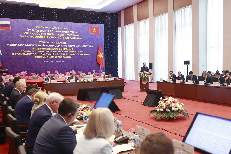 Quang cảnh phiên họp. (Ảnh: Doãn Tấn/TTXVN)