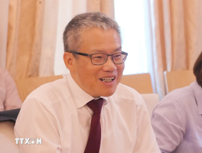 استاد و دکترای علوم نگوین شوان تین در دانشگاه TU دورتموند، رئیس موقت اتحادیه انجمنهای ویتنامی در جمهوری فدرال آلمان. (عکس: Thu Hang/VNA) ttxvn-nguyen-xuan-thinh.jpg