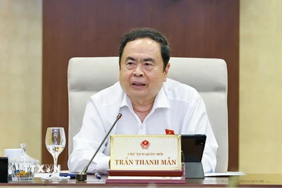 Chủ tịch Quốc hội Trần Thanh Mẫn. (Ảnh: Doãn Tấn/TTXVN)